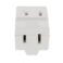 3 Outlet Adaptor, White