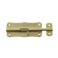 6" Barrel Bolt, Brass Plated - Image 2