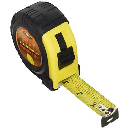 KC Professional 90125 Rubber Covered Case Tape Measure,  25ft x 1"