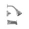 Aragon 2-Handle 1-Spray Tub & Shower Faucet, Chrome - Image 3