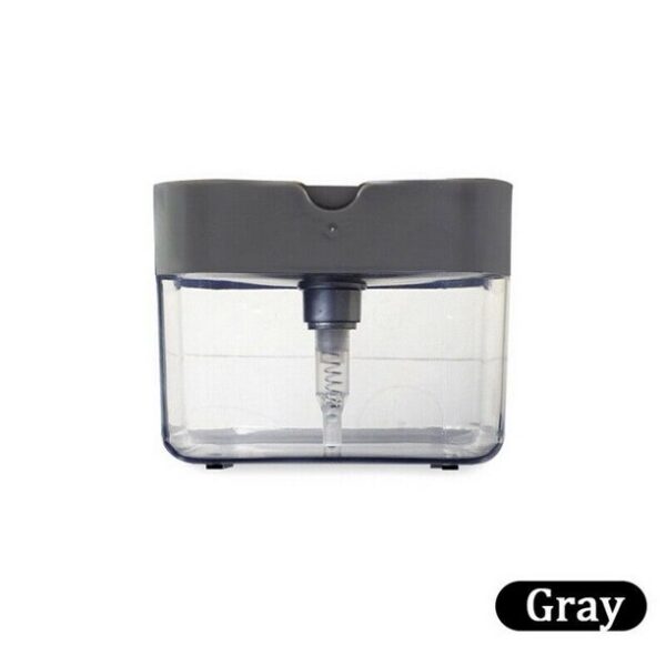 Plastic Soap Dispenser w/Sponge Holder