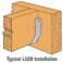 Simpson Strong-Tie 18-Guage Joist Hanger 2" x 4" - Image 2