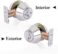 Faultless Premium Double Deadbolt Stainless Steel Lock - Image 2