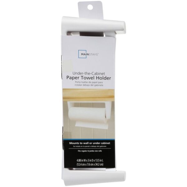 Mainstays Paper Towel Holder, Mounted - Image 2