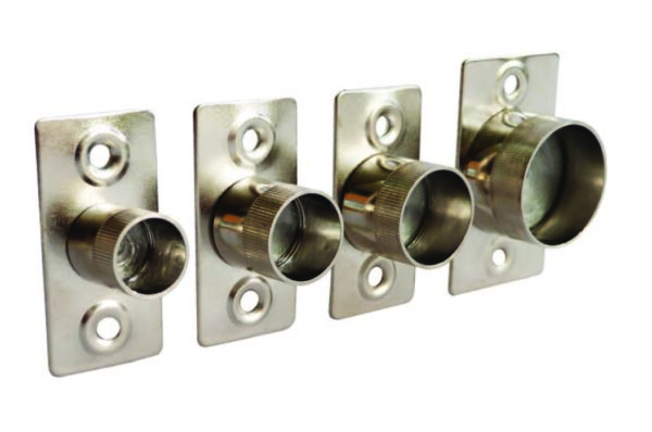 1/2" Straight Rod Bracket (Pair)