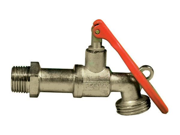 1/2" x 3/4" Locking Hose Bibcock