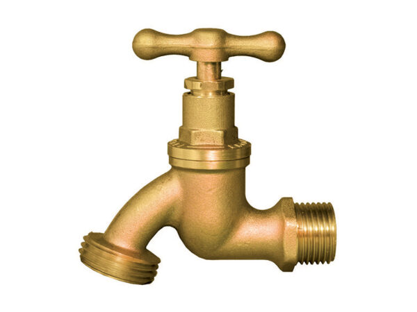 1/2" x 3/4" Brass Hose Bibb