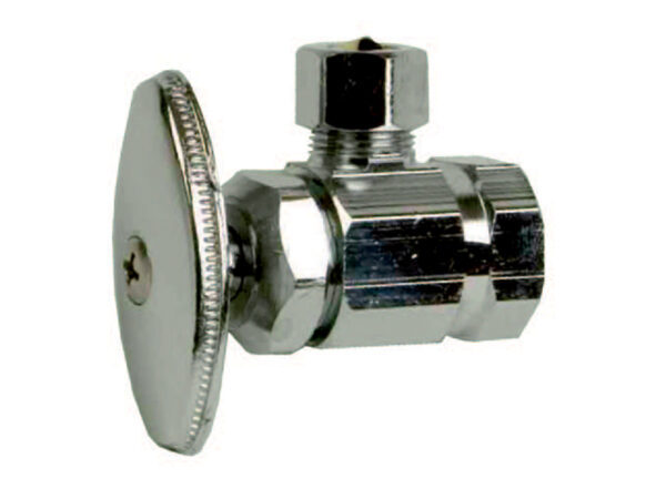 Cronex CXP4600 3/8" x 1/2" Angle Valve, Chrome