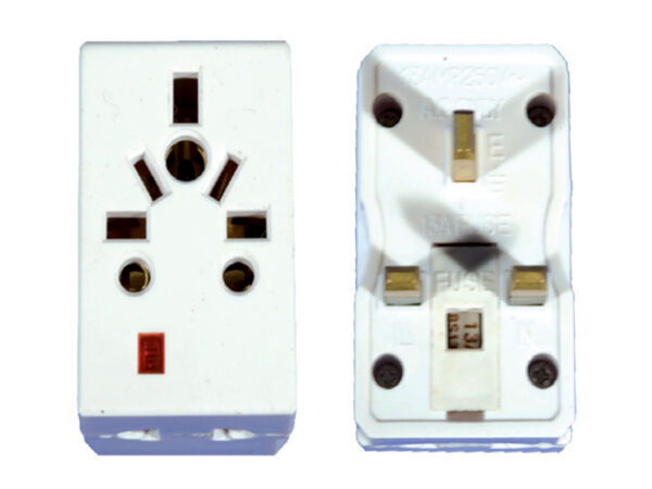 3-Pin Multi Plug Adaptor
