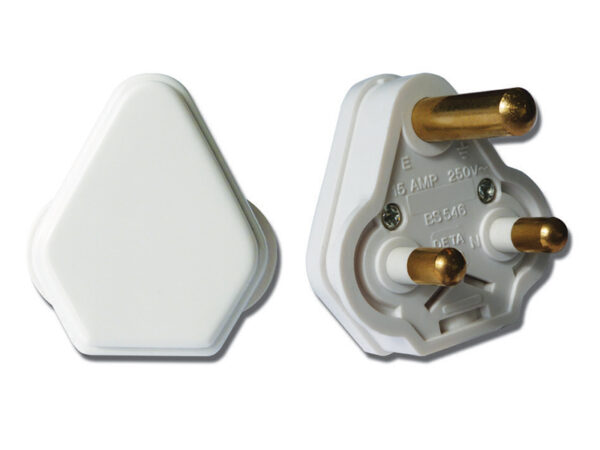 15-Amp Round Pin Plug