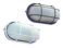 Oval Bulkhead Light, White