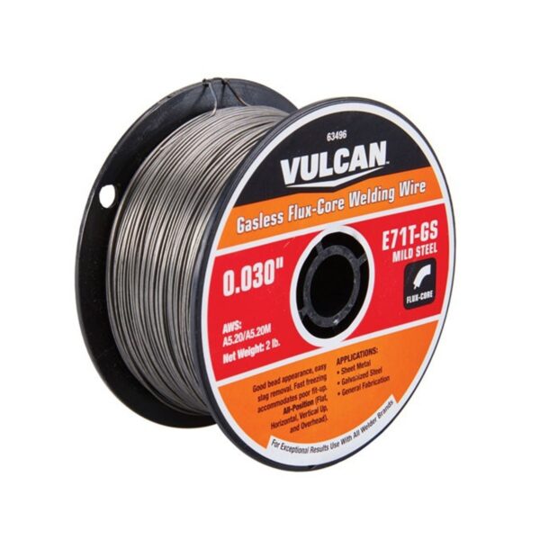 E71T-GS Gasless Flux Core Welding Wire, 2lbs