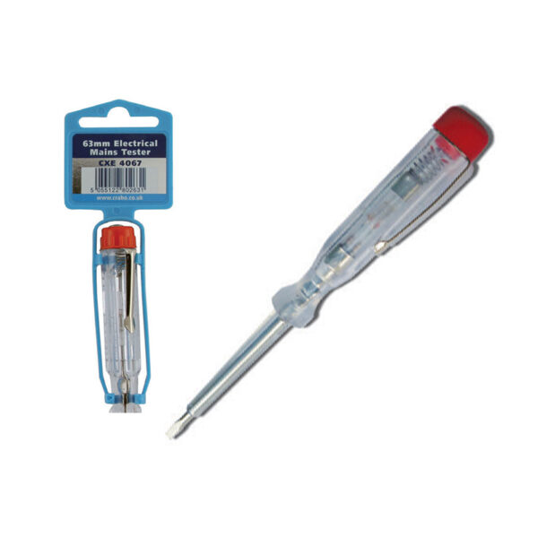 Cronex 63mm Mains Tester, 120-250V