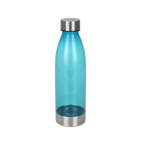 22oz Water Bottle, Stainless Steel Lid & Base - Image 2