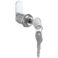 Drawer Lock Set, Chrome Plated - Image 2