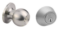 Combo Knob Deadbolt, Antique Brass - Image 2