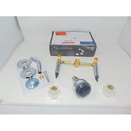 Glacier Bay Aragon 2-Handle 1-Spray Shower Set in Chrome - Image 2