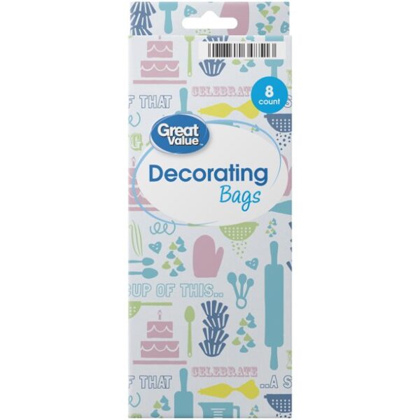 Cake Decorating Bags (8 Count)