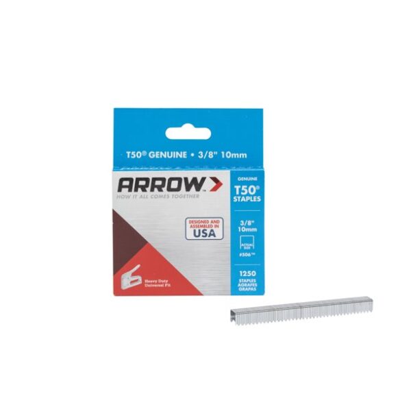3/8" Arrow T50  Galvanized Staples