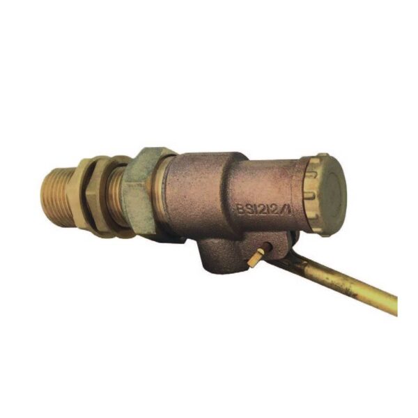 Cronex CXP5607 3/4" Side Inlet High Pressure Ballvalve, Brass - Image 2