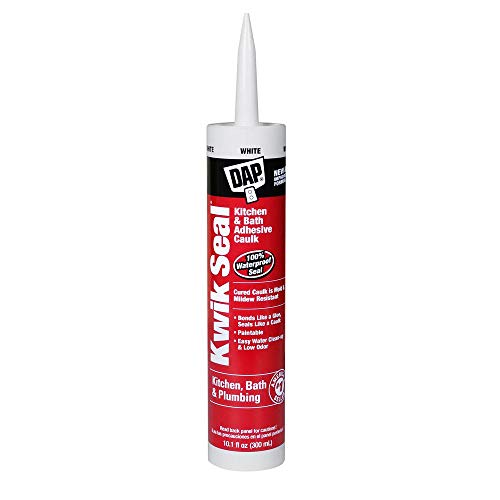 DAP 18032 10.1oz Kwik Seal Tub/Tile Caulk, 12 Count