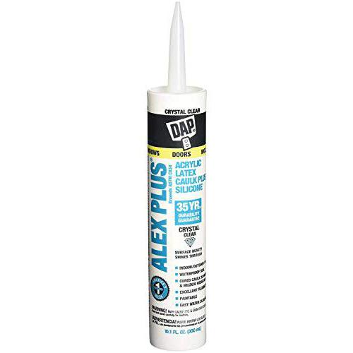 DAP 10.1 oz. Crystal Clear Caulk