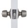 Bed & Bathroom Lockset, Stainless Steel - Image 3
