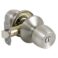Bed & Bathroom Lockset, Stainless Steel - Image 2