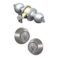ATI Entry Combo Lock Double Cylinder Deadbolt, Stainless Steel - Image 2
