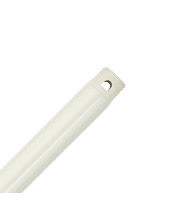 12" White Extension Downrod
