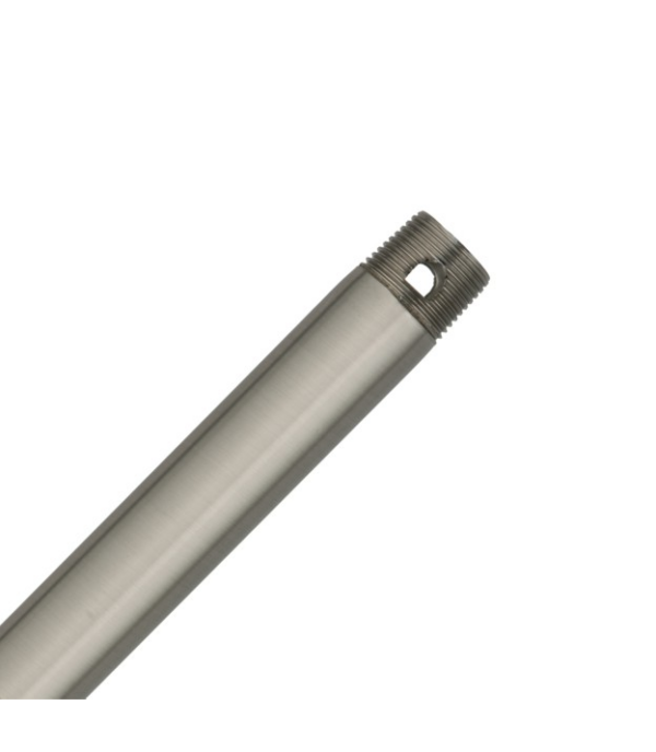 18" Extension Downrod, Brushed Nickel