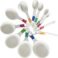 Farberware Professional 12-PC Measuring Cups and Spoons Set, White - Image 2