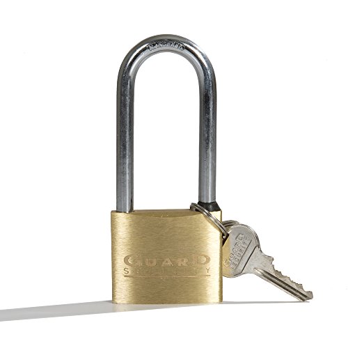 Guard Security 625LS Solid Brass 1-3/4" Long Shackle Padlock
