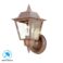 1-Light Outdoor Wall Lantern Sconce, Rustic Bronze