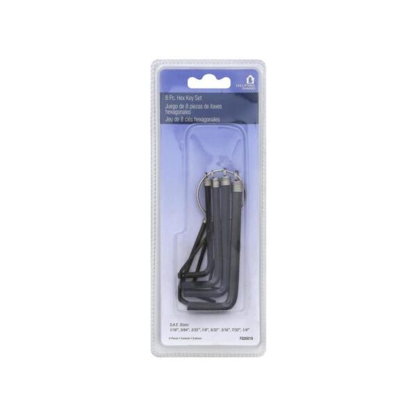 Helping Hand Hex Key Set, 8 Piece