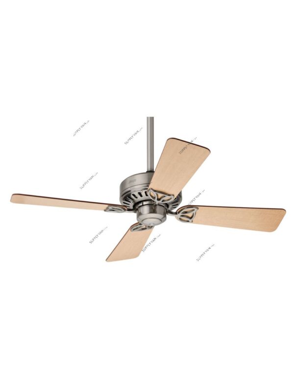 Bayport Fan No Light- Brushed Nickel