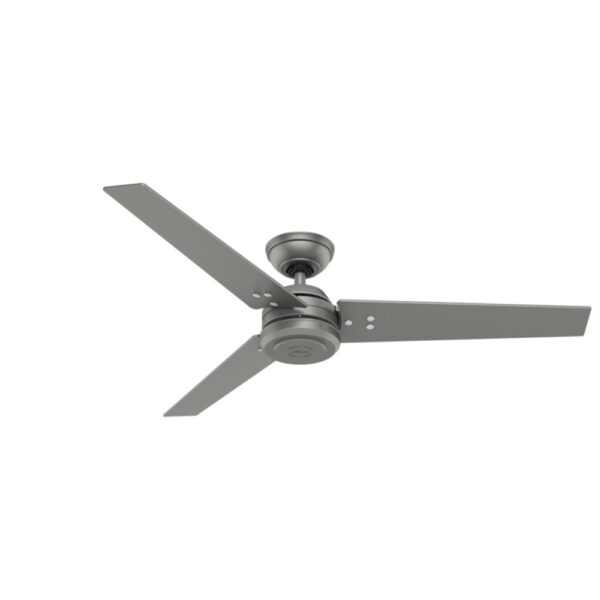 Protos Ceiling Fan-Matte Silver
