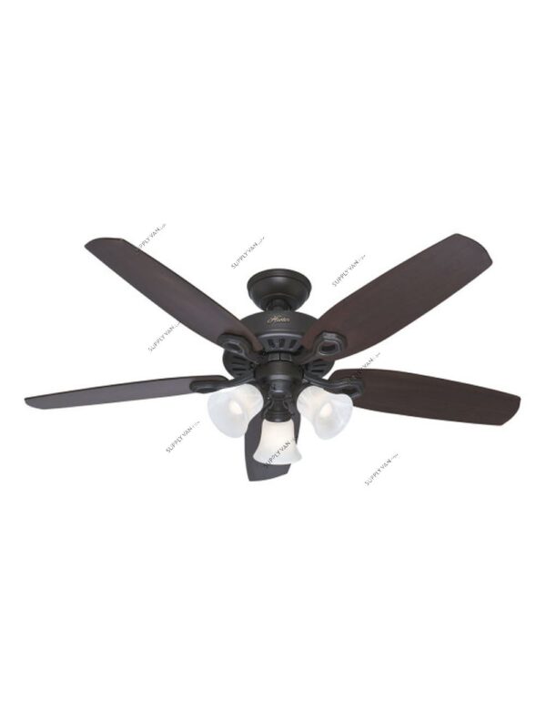 Builder Plus Fan w/Light - New Bronze Finish