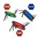 Hyper Tough 1272 Folding Hex Key with SAE, Metric, and Star - Image 2