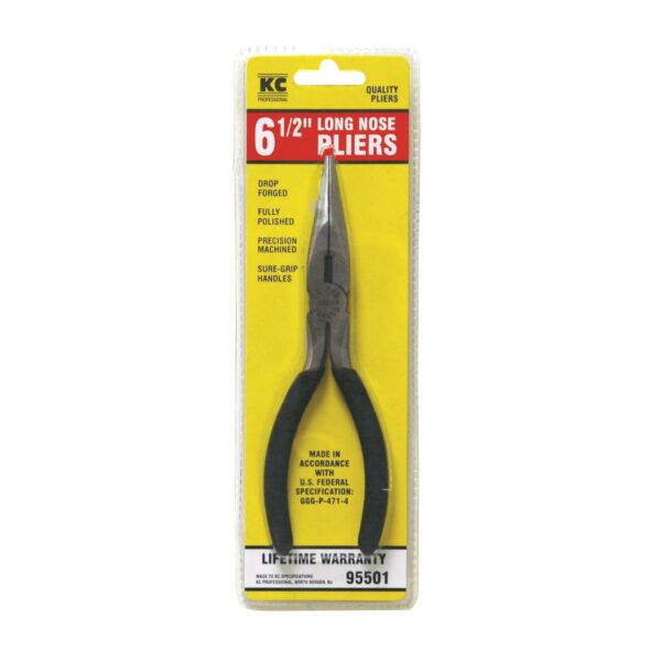 KC Professional 95501 6.5" Long Nose Pliers