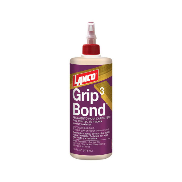 Lanco Grip Bond 3 Wood Glue, 16 oz