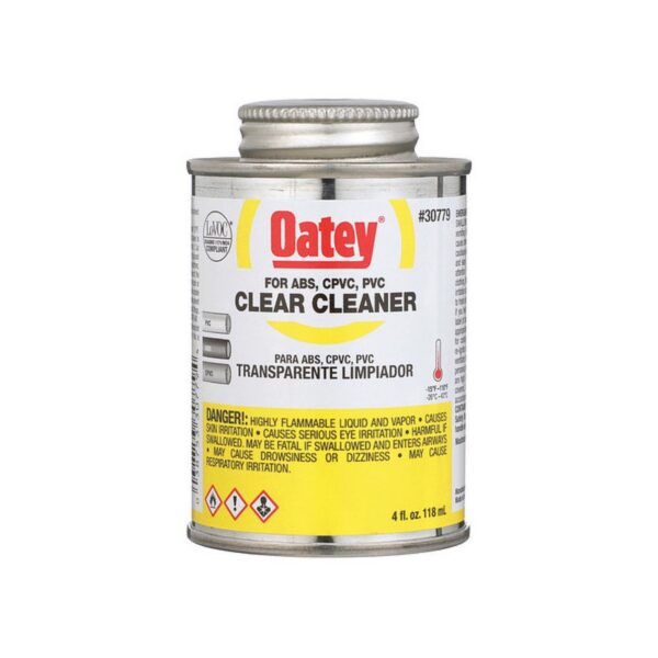 Oatey 30779 PVC Cleaner, 4 oz