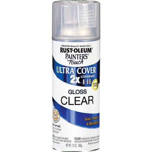 Painter's Touch 249117 Multi Purpose Spray Paint, 12 oz, Clear
