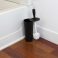 Home Basics Plastic Toilet Brush and Holder - Image 5