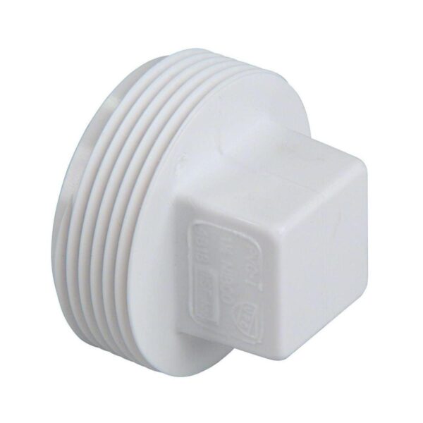 PVC DWV Cleanout Plug, 1-1/2"