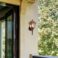 1-Light Outdoor Wall Lantern Sconce, Rustic Bronze - Image 4