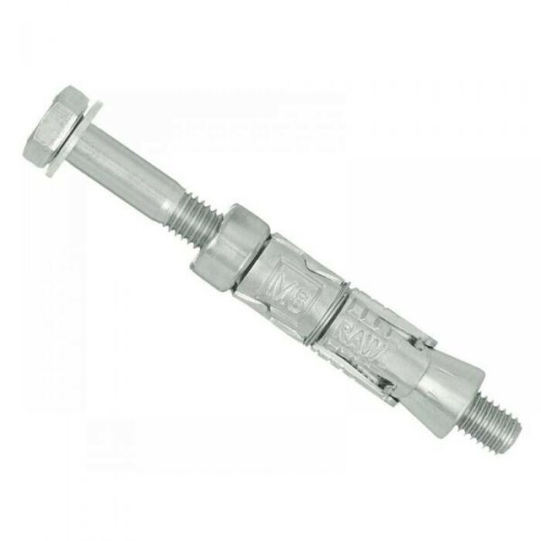 Rawlplug 44065 Plated Rawlbolt - Loose Bolt M8 40L