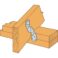 Simpson Strong-Tie H2.5A 18-Guage ZMAX Galvanized Hurricane Tie - Image 4