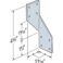 Simpson Strong-Tie H3 18-Guage Galvanized Hurricane Tie - Image 3
