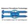 3/16" x 3-3/4" Concrete Screw, Hex Head